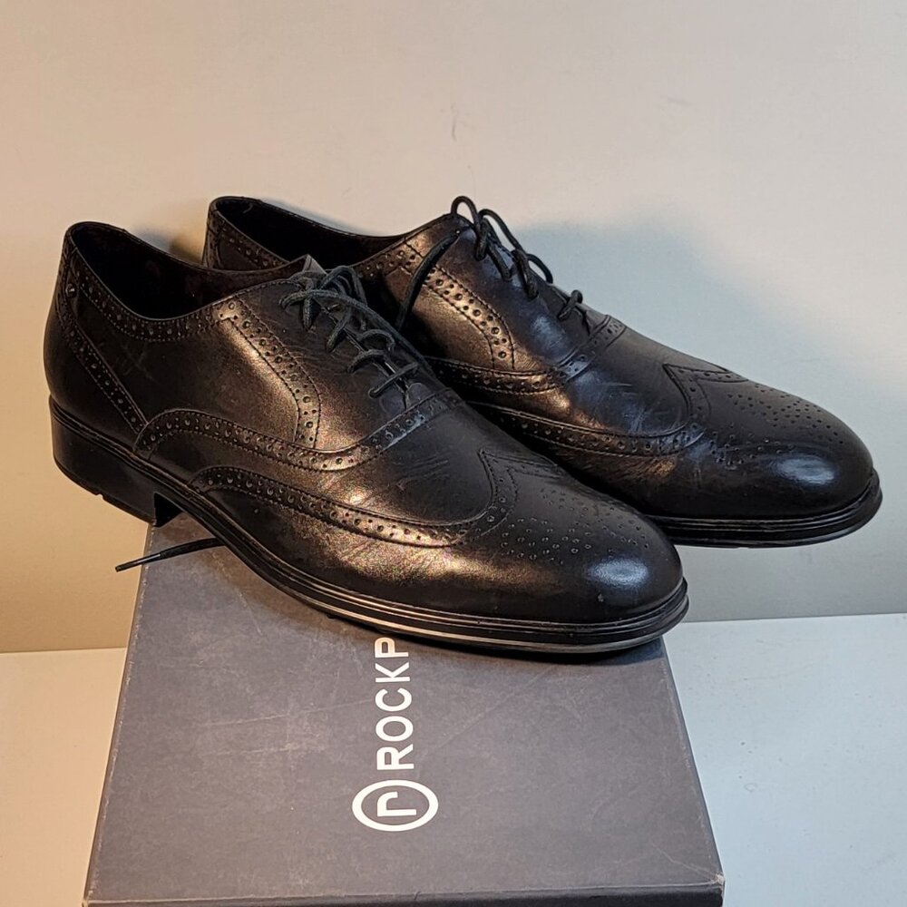 ROCKPORT ALMATIN WINGTIP OXFORD K69912 (SIZE 12)